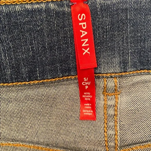 NWOT Spanx Flare Jeans Small Petite - Picture 6 of 13